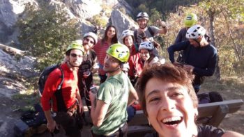 Gruppo ferrata Pietrapertosa SudEst Climb